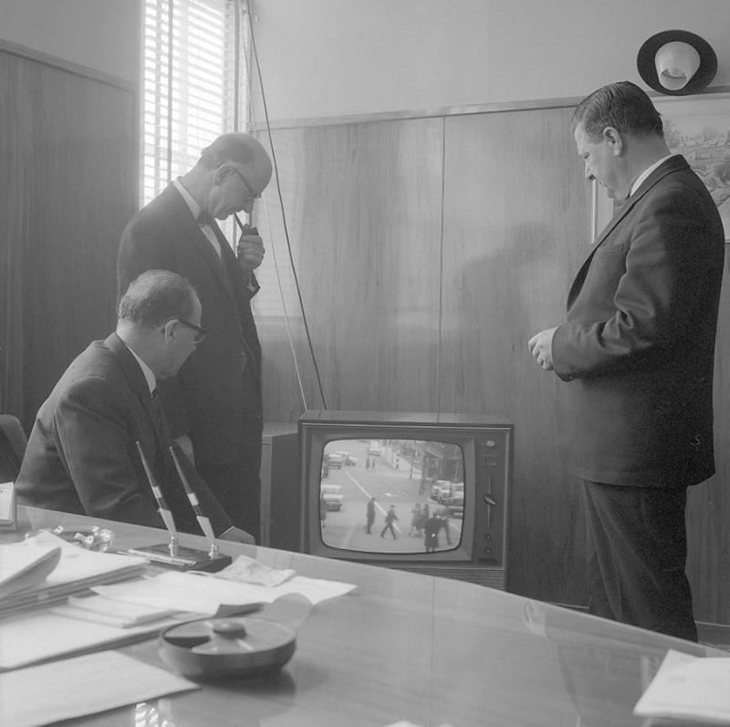 c. Television test, Traffic House