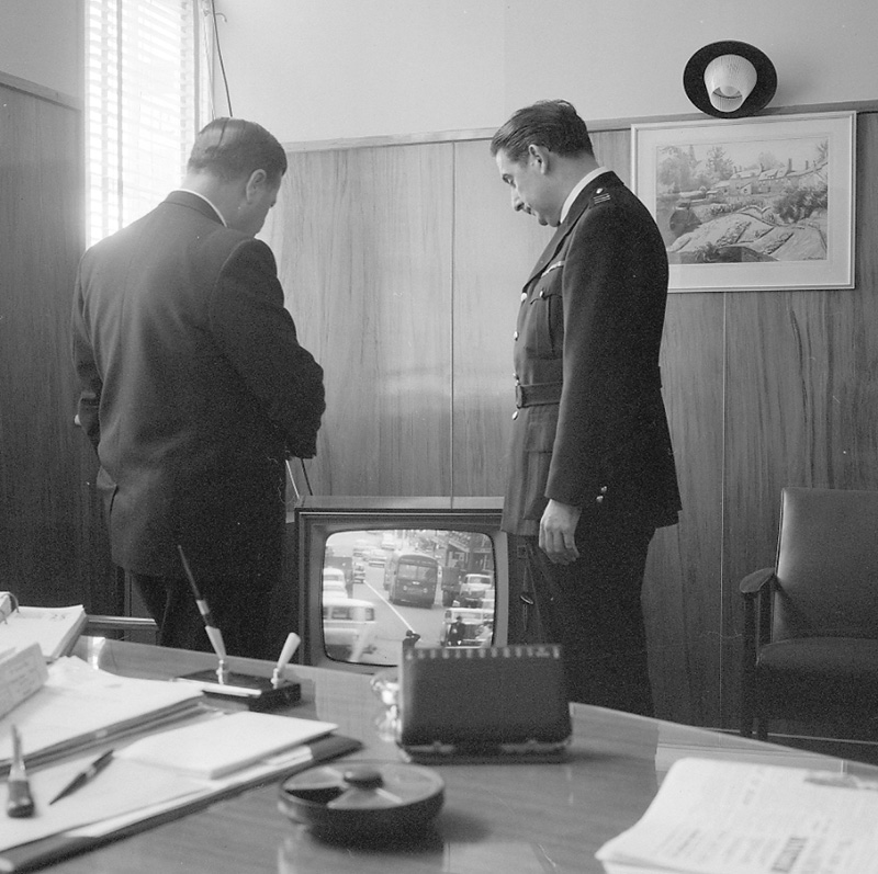 f. Television test, Traffic House