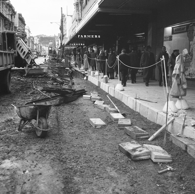d. Excavation Cuba Street