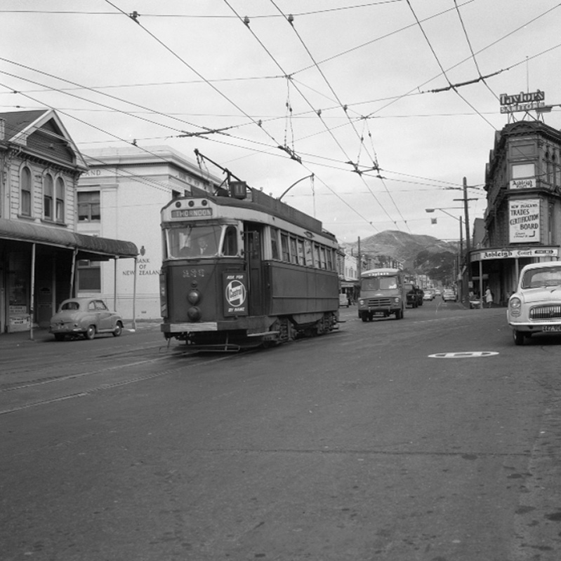 b. Tram no 234, Riddiford St
