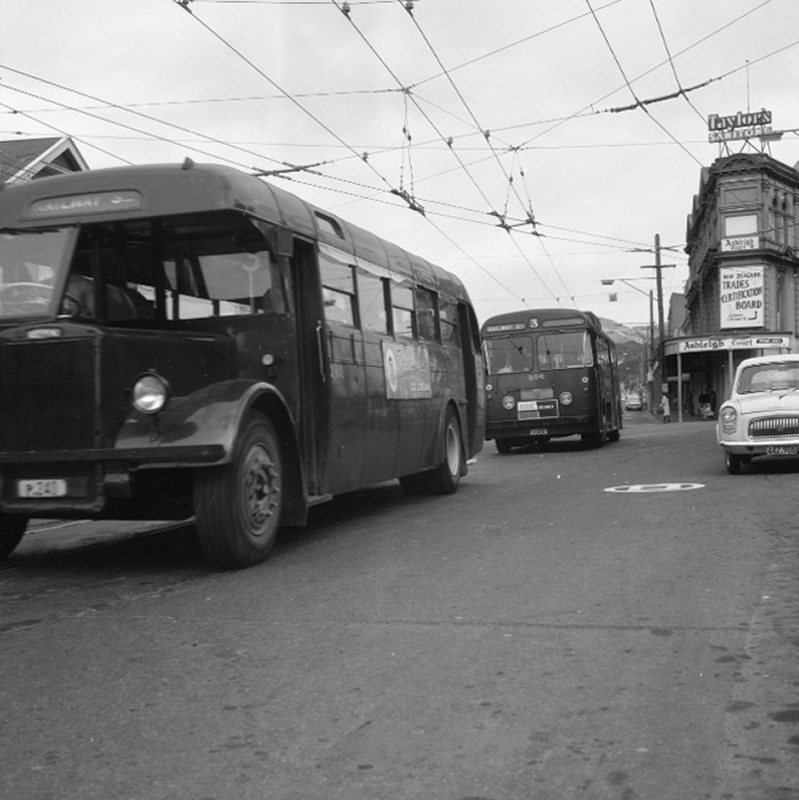 b. Trams &amp; buses