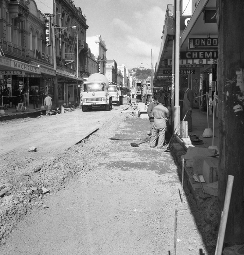 a. Excavation, Cuba Street