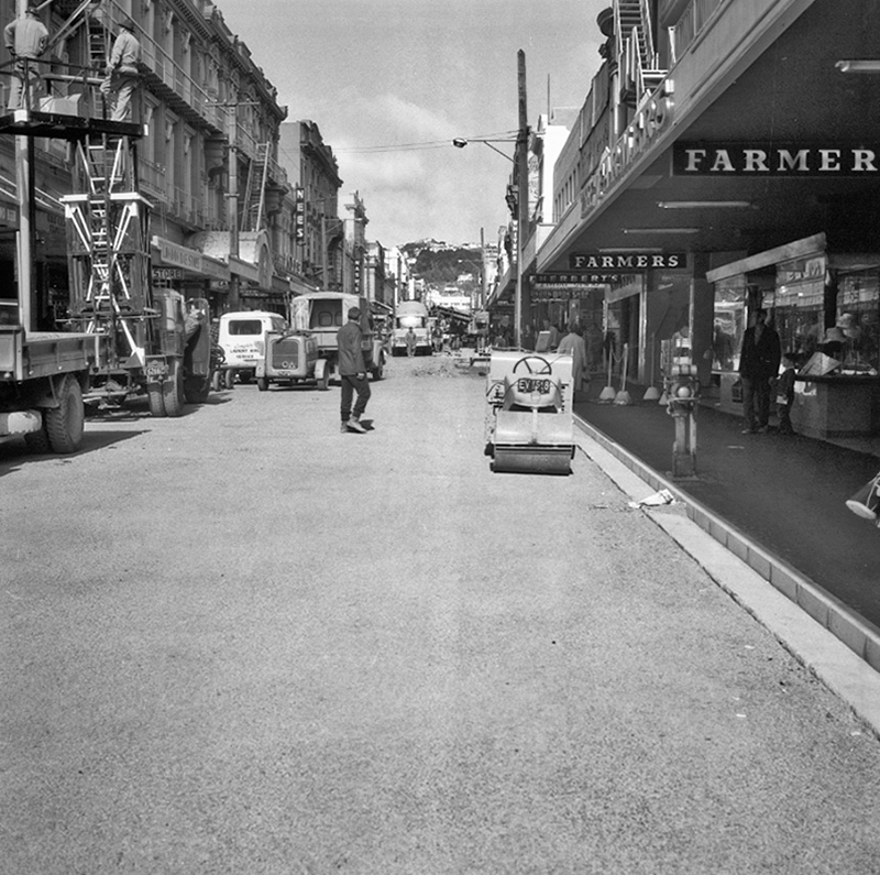 c. Excavation, Cuba Street