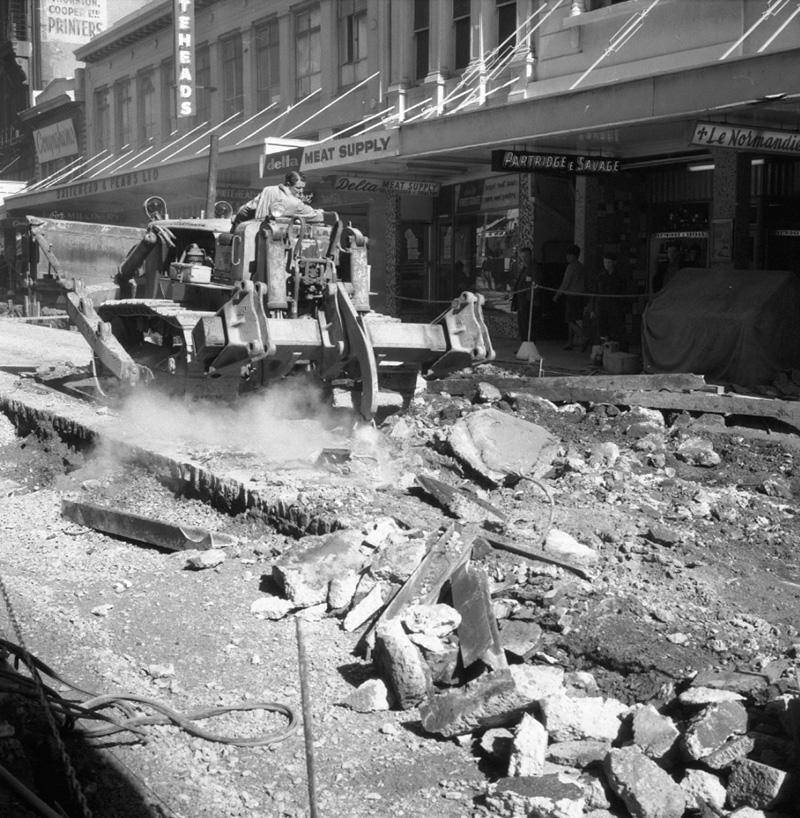 a. Excavations, Cuba Street