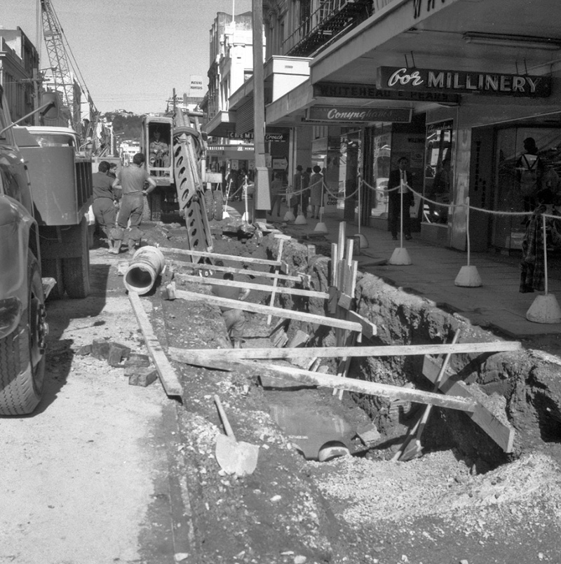 i. Excavations, Cuba Street