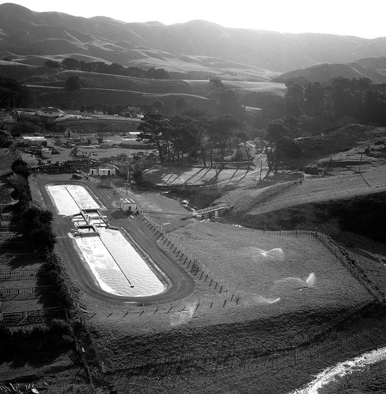 a. Glenside sewerage plant view from elevation