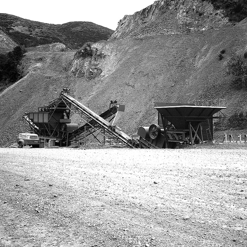 d. New crusher at Kiwi Point Quarry