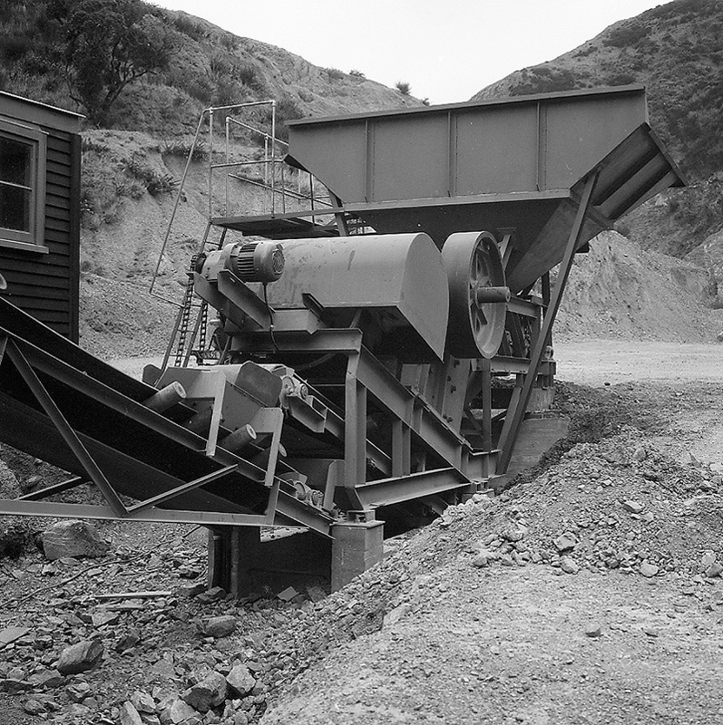 e. New crusher at Kiwi Point Quarry