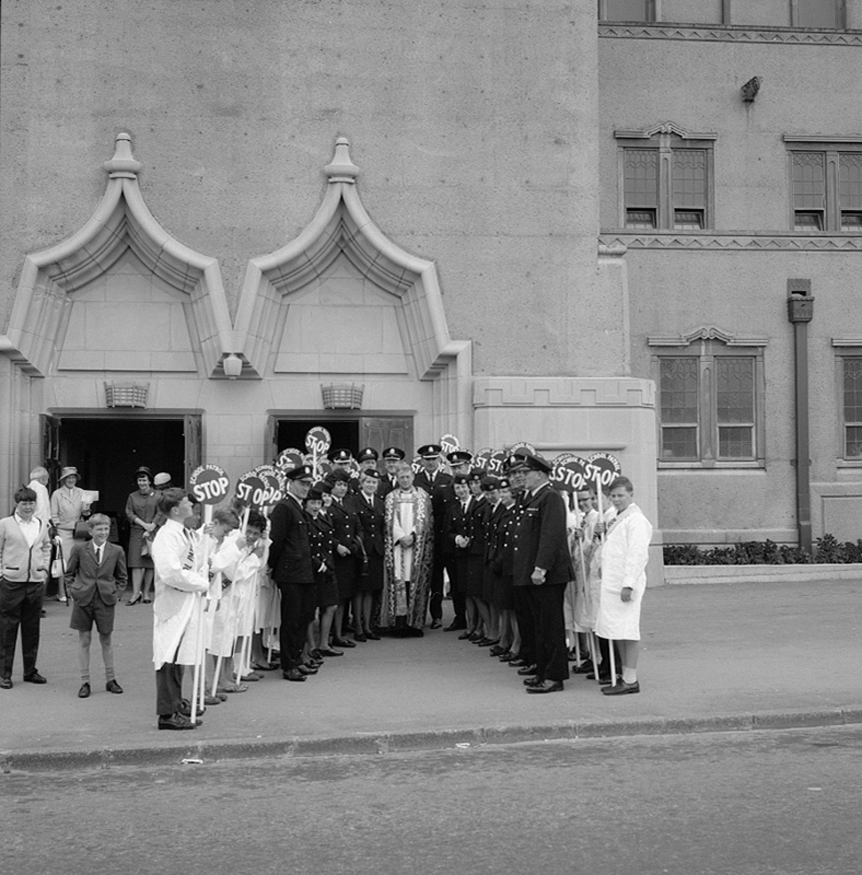 f. Cathedral Service, Traffic Safety Week