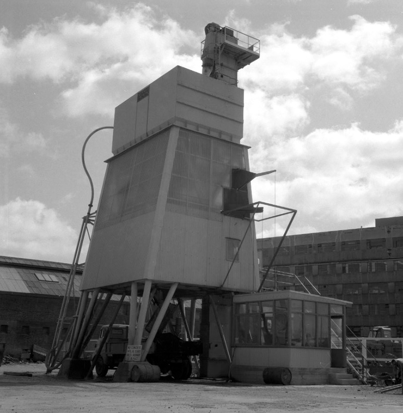 a. Concrete mixer, Corporation Yard