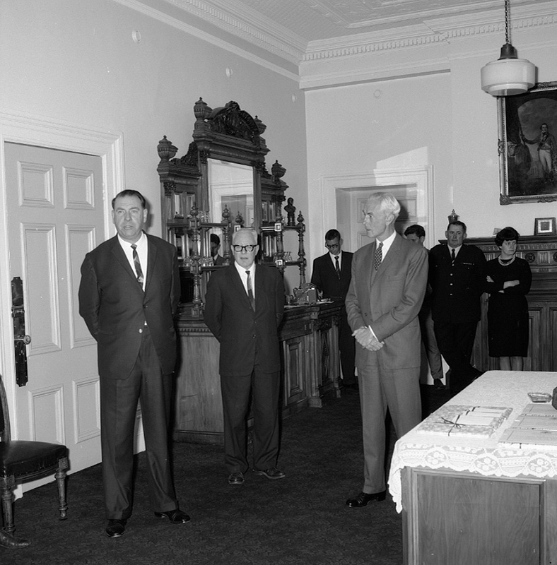 d. Presentation by Sir Ian McLennan, Traffic Safety Week