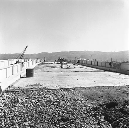 g. Construction of new Pipe Bridge, Petone Foreshore