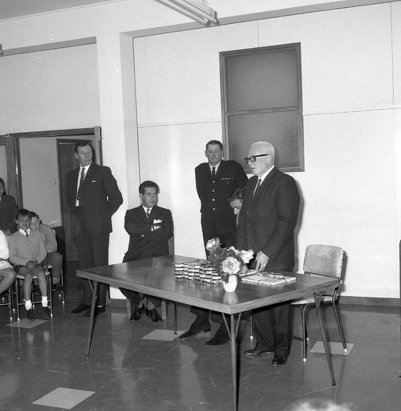 h. Presentation, Traffic House, Traffic Safety Week