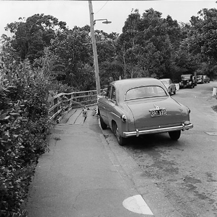 c. Views of slip in residential area