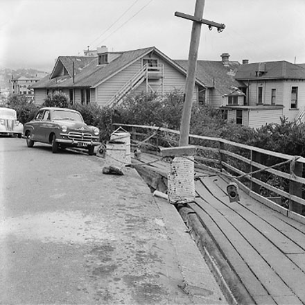 d. Views of slip in residential area