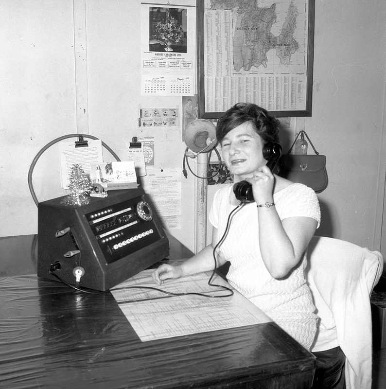 a. Telephone operator, Corporation yard
