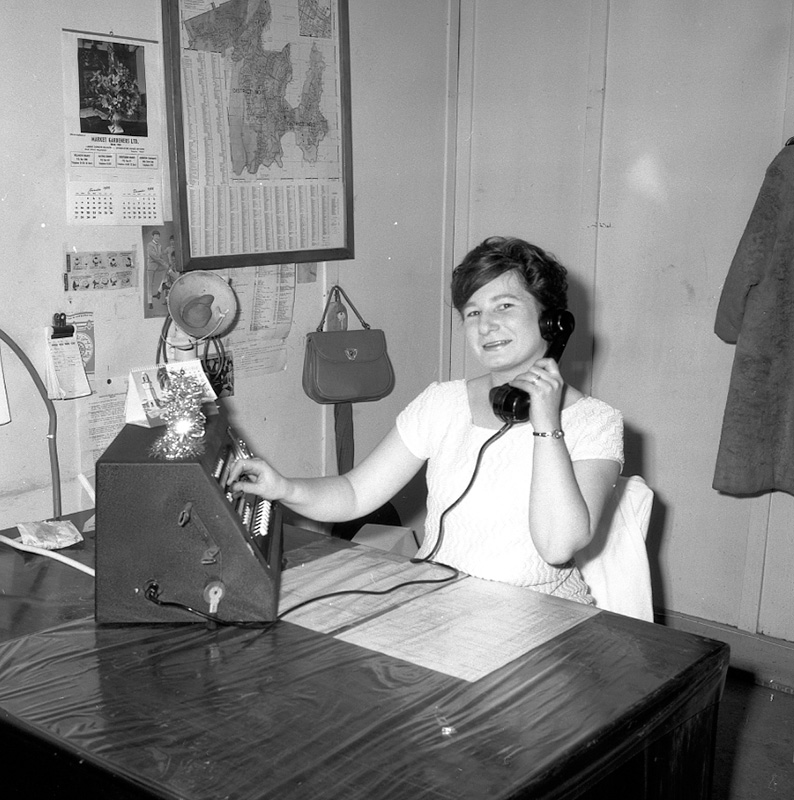 b. Telephone operator, Corporation yard