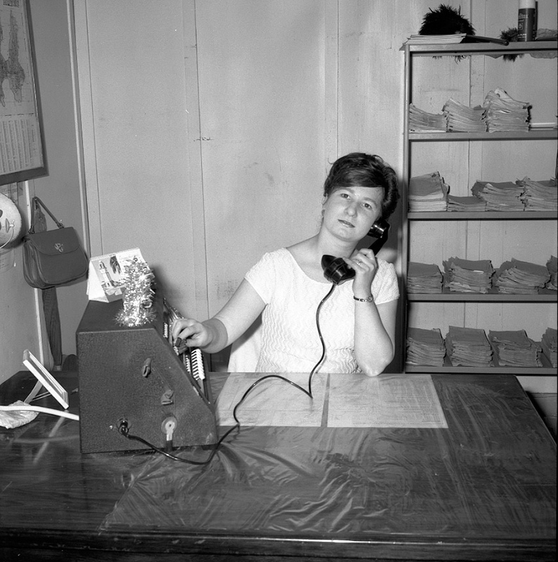 b. Telephone operator, Corporation yard