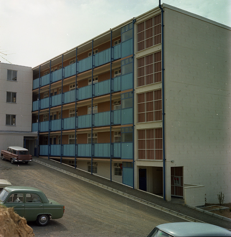 b. Hanson Street Flats development (and Mercer Street)