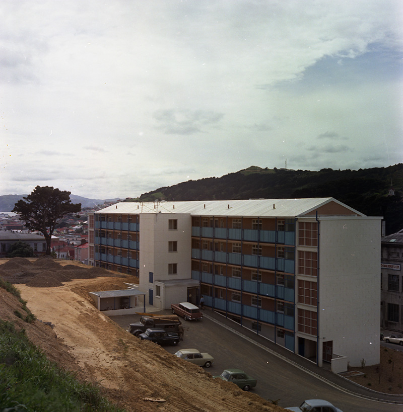 f. Hanson Street Flats development (and Mercer Street)