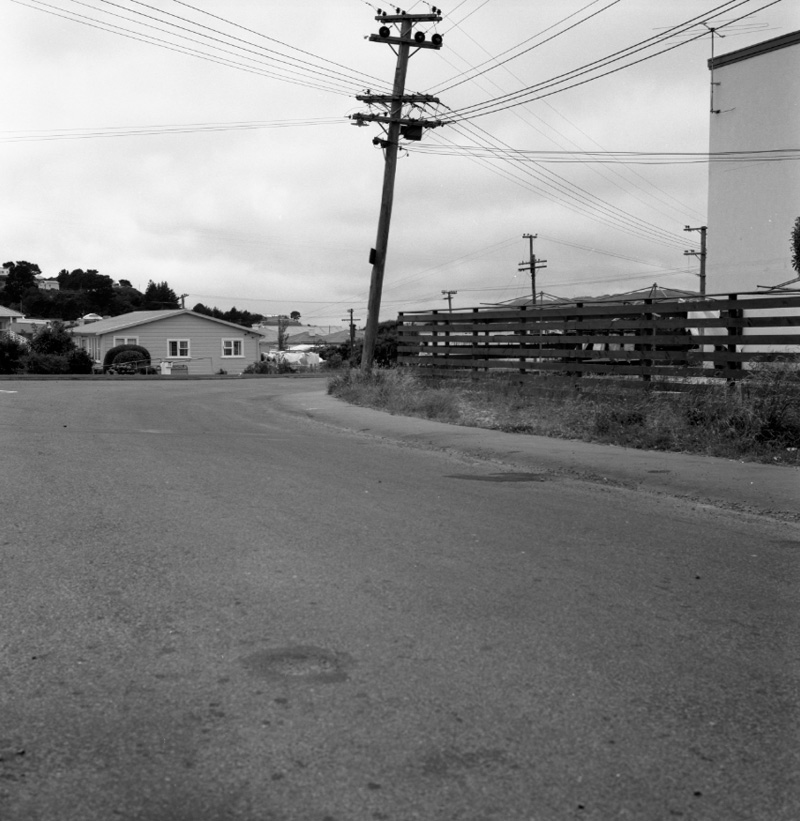 b. Fence, corner Broderick Road and Bannister Avenue