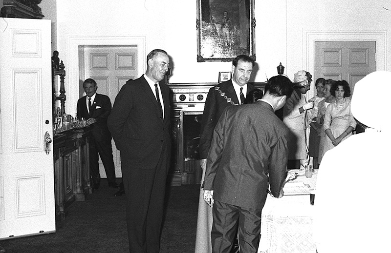 a. Reception, Marshall Kuy, South Vietnam