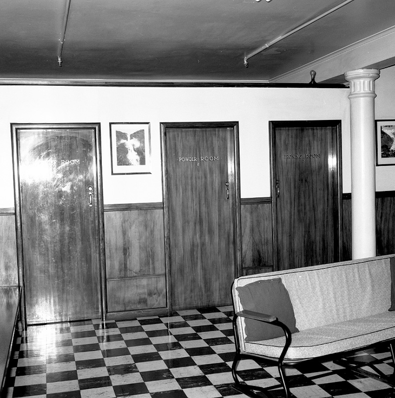 c. Ladies Conveniences, Kings Chambers, Willis Street