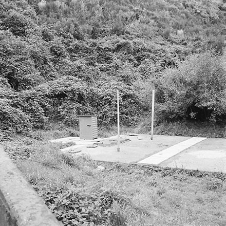 c. Views of drainage recorder