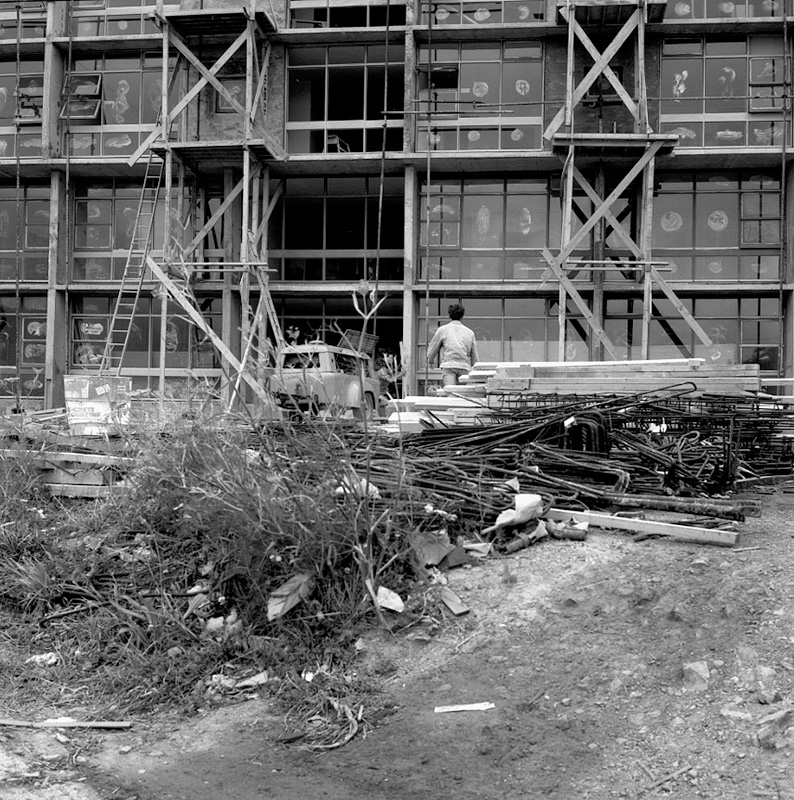 j. Flats, Duncan Terrace - construction