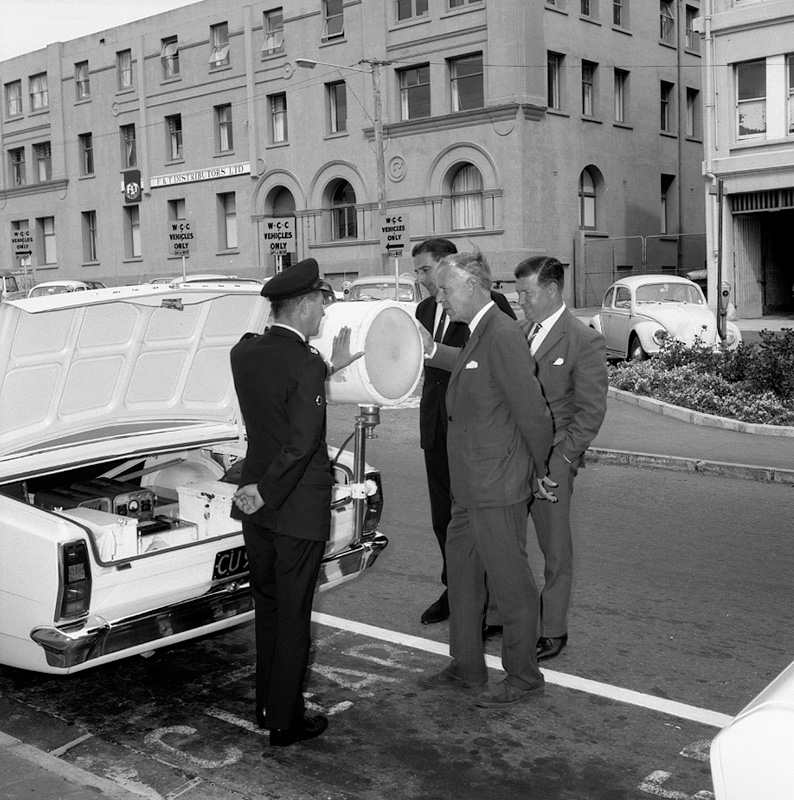 a. Traffic Dept, visit of Chief of Police, Hong Kong