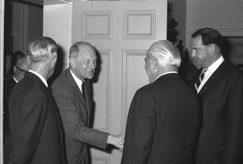 d. Reception, Mr Holt, Australian Prime Minister