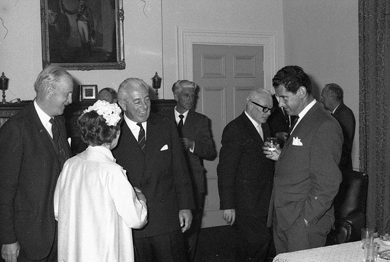 l. Reception, Mr Holt, Australian Prime Minister