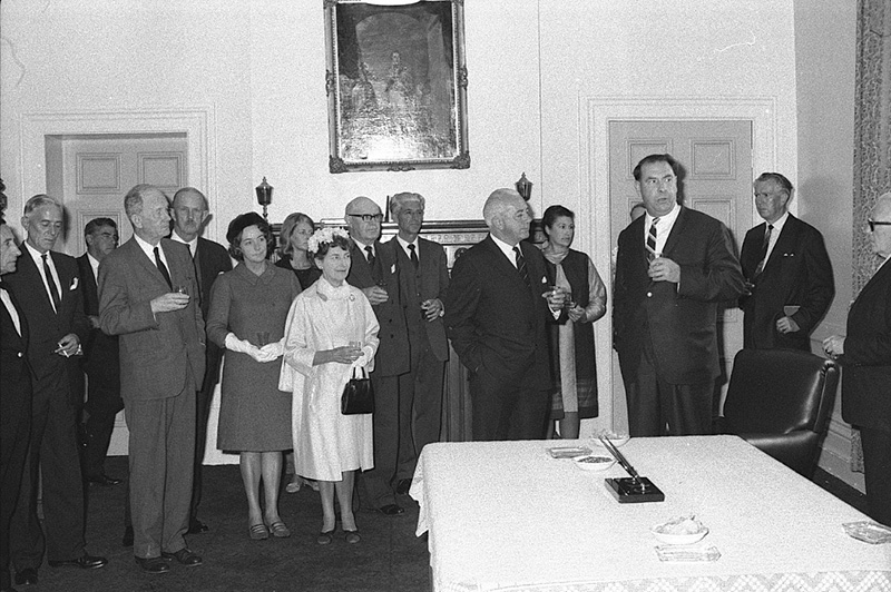 s. Reception, Mr Holt, Australian Prime Minister