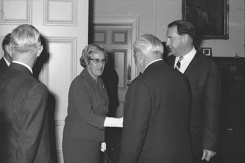 t. Reception, Mr Holt, Australian Prime Minister