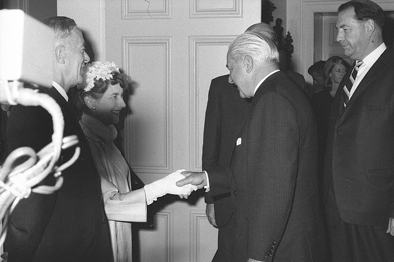 u. Reception, Mr Holt, Australian Prime Minister