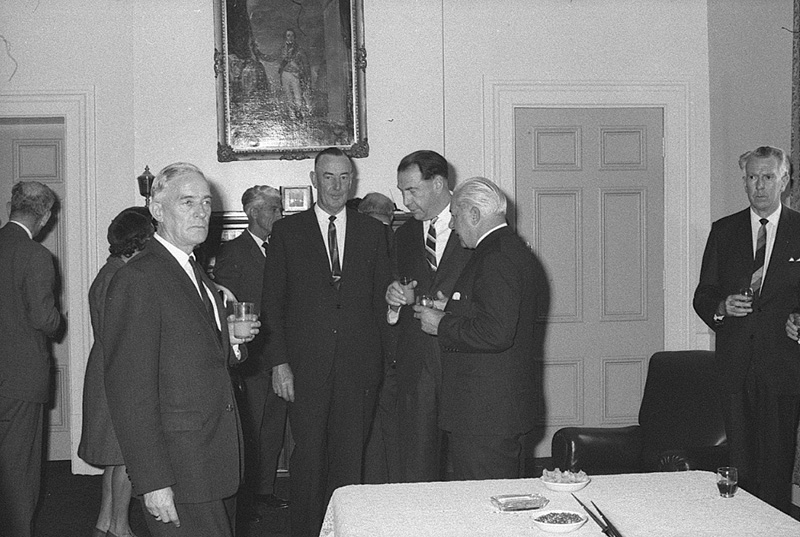 z. Reception, Mr Holt, Australian Prime Minister