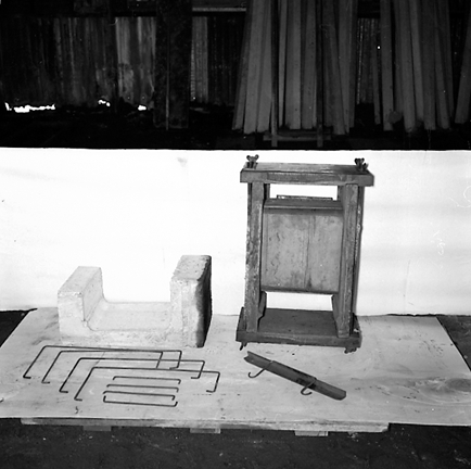 g. Different pieces of equipment held by the Stores Department at the Corporation Yard