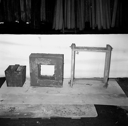 h. Different pieces of equipment held by the Stores Department at the Corporation Yard