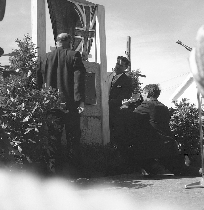 a. Nairn Street Flats, Official opening ceremony