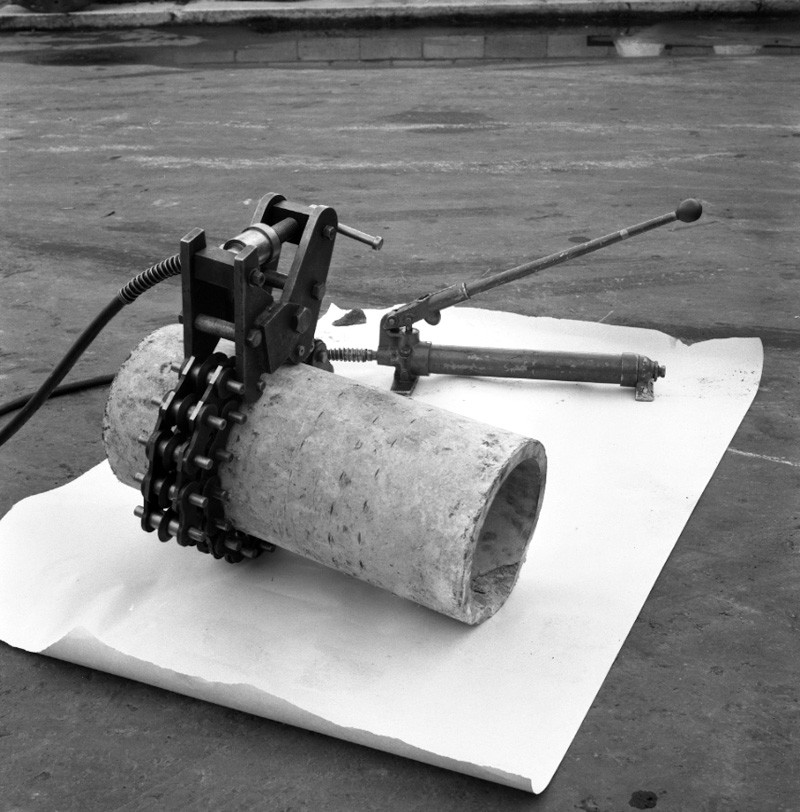 a. Asbestos pipe cutter