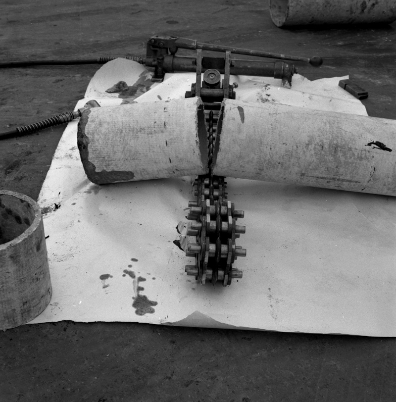 c. Asbestos pipe cutter