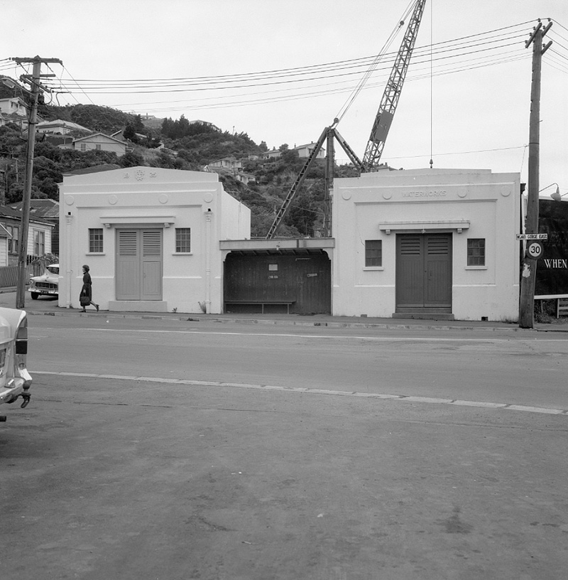 b. Waterworks pumping station, Ngaio Gorge
