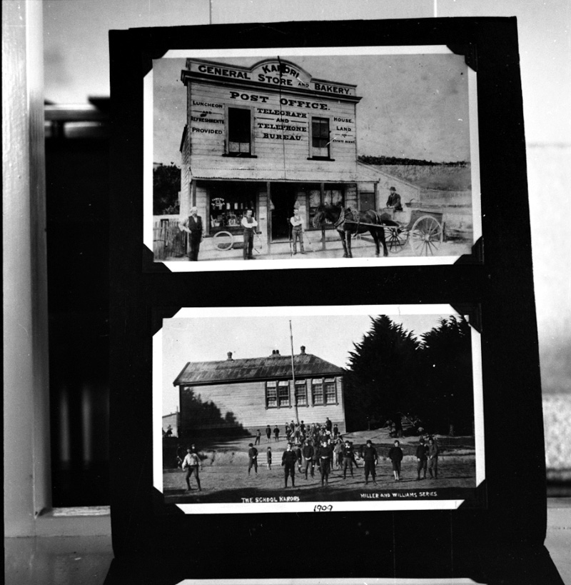 m. Copies, old photos and documents of Karori