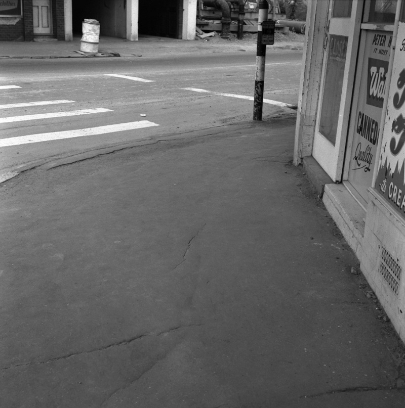 c. Footpath, Park Street and Tinakori Rd