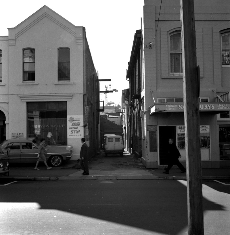 e. Streetscape, various locations