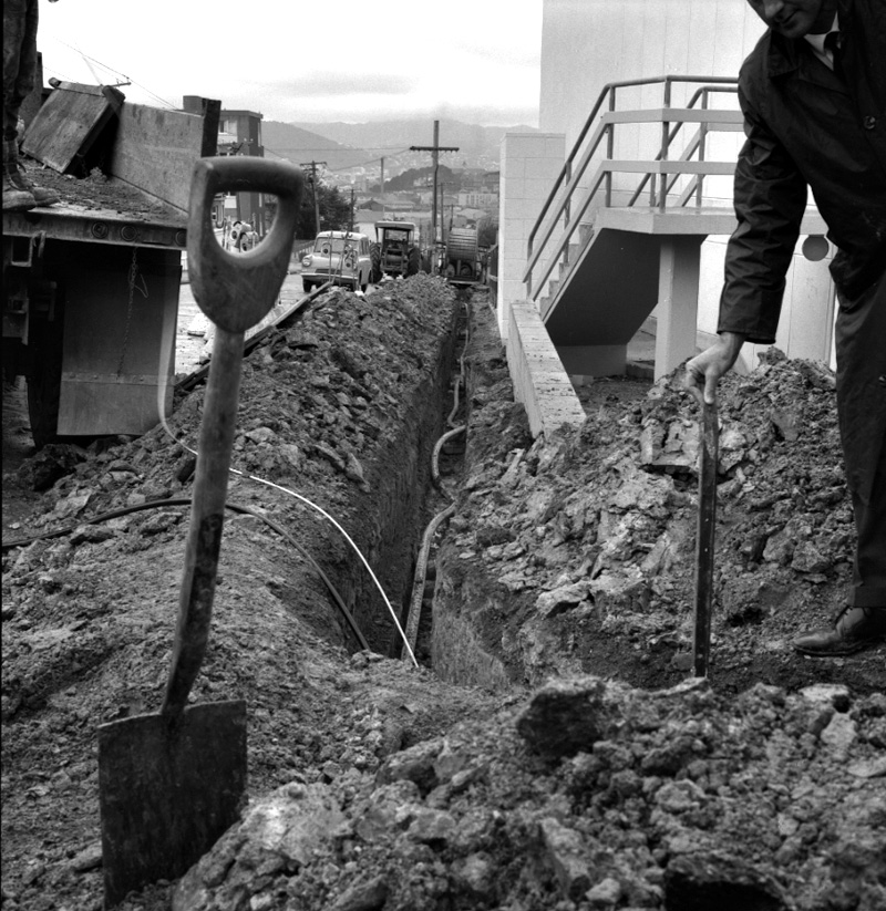 d. 12 inch Water Main, Russell Tce Flats