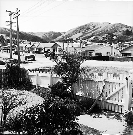 b. Views of single storey dwelling on the corner of Darwin Street and Chamberlain Street