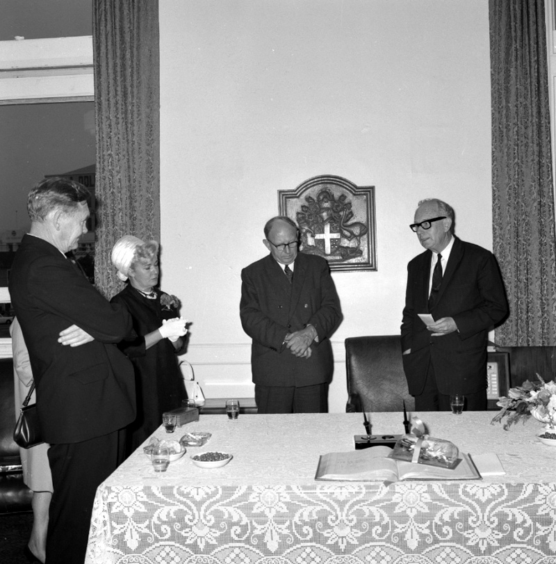 j. Reception, PM of Australia, Mr Gorton