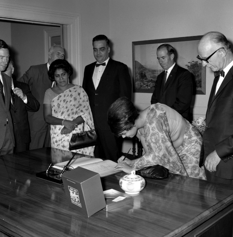 b. Reception, Miss Ceylon (Cheryl Winter)