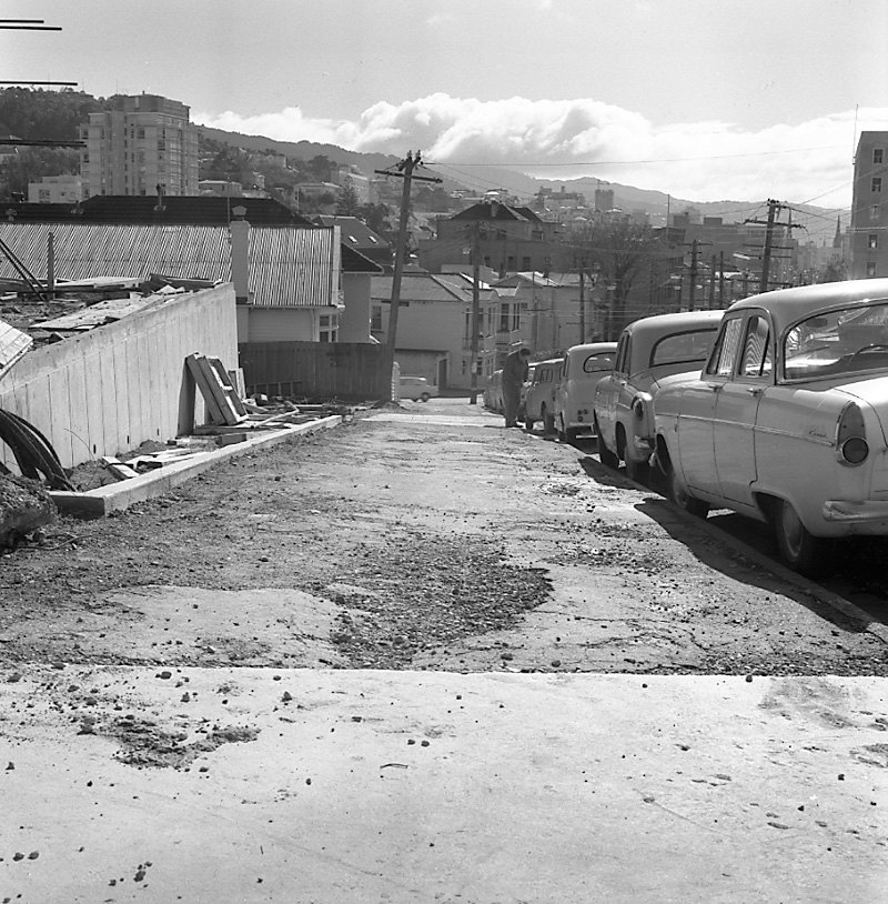 b. Nairn Street Flats, footpath